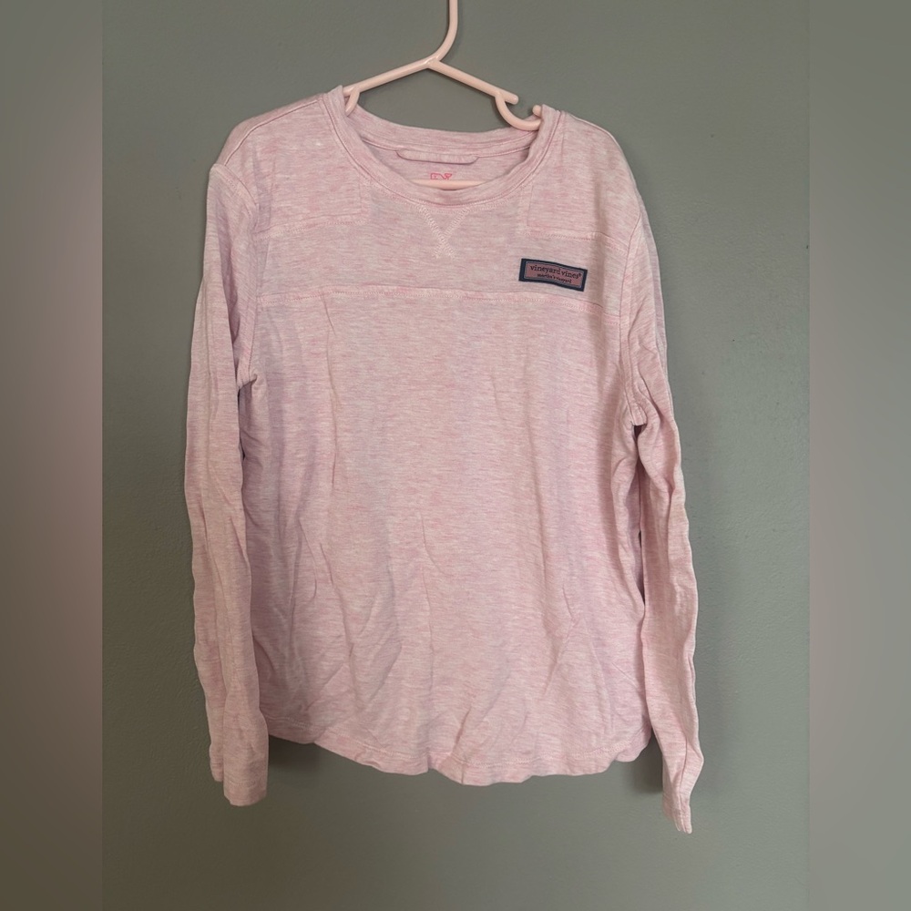 Vineyard Vines Light Pink Long Sleeve Tee